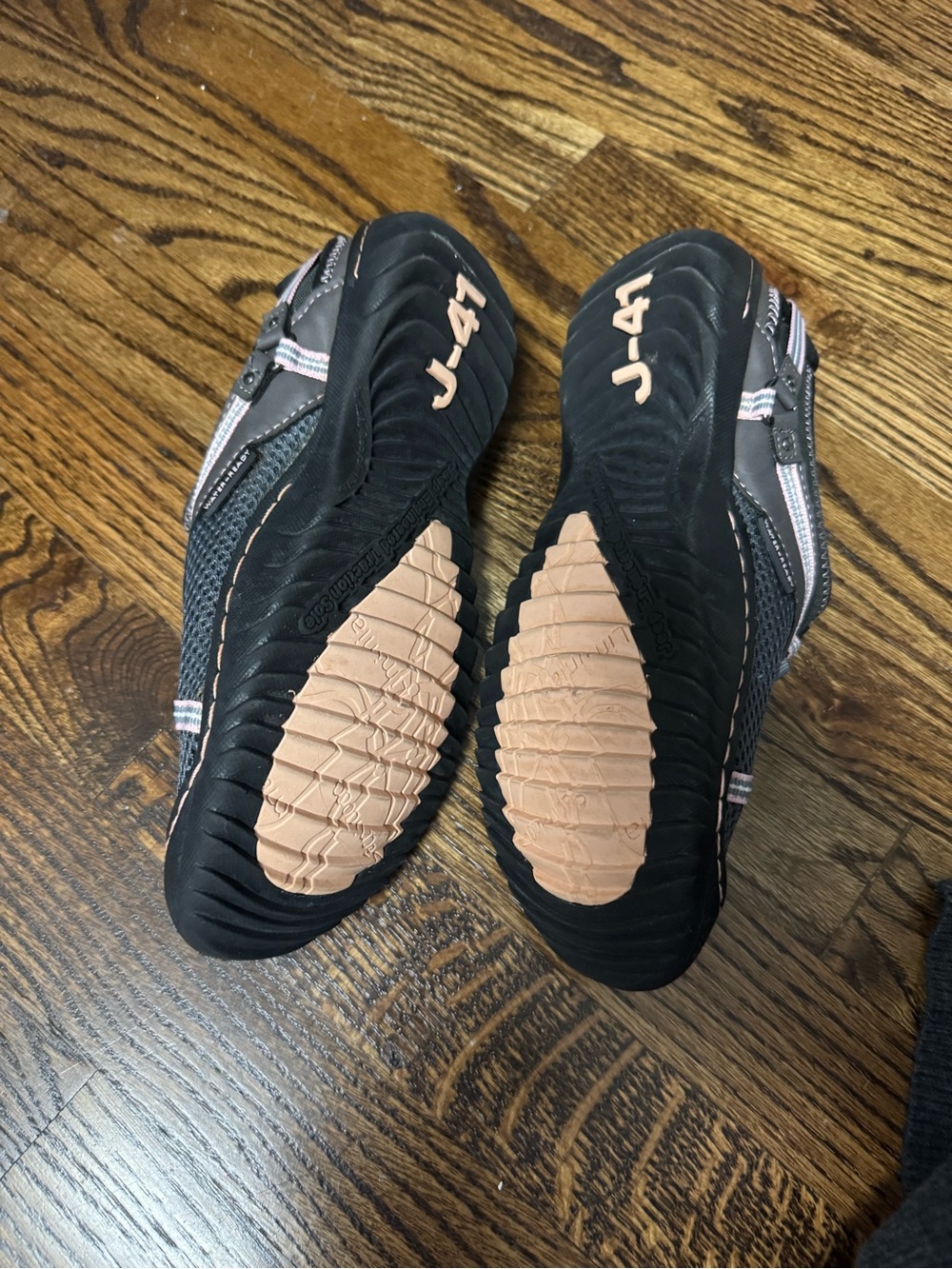 J-41 Women’s Gray and Pink Water-Ready Athletic Shoes - Picture 3 of 3